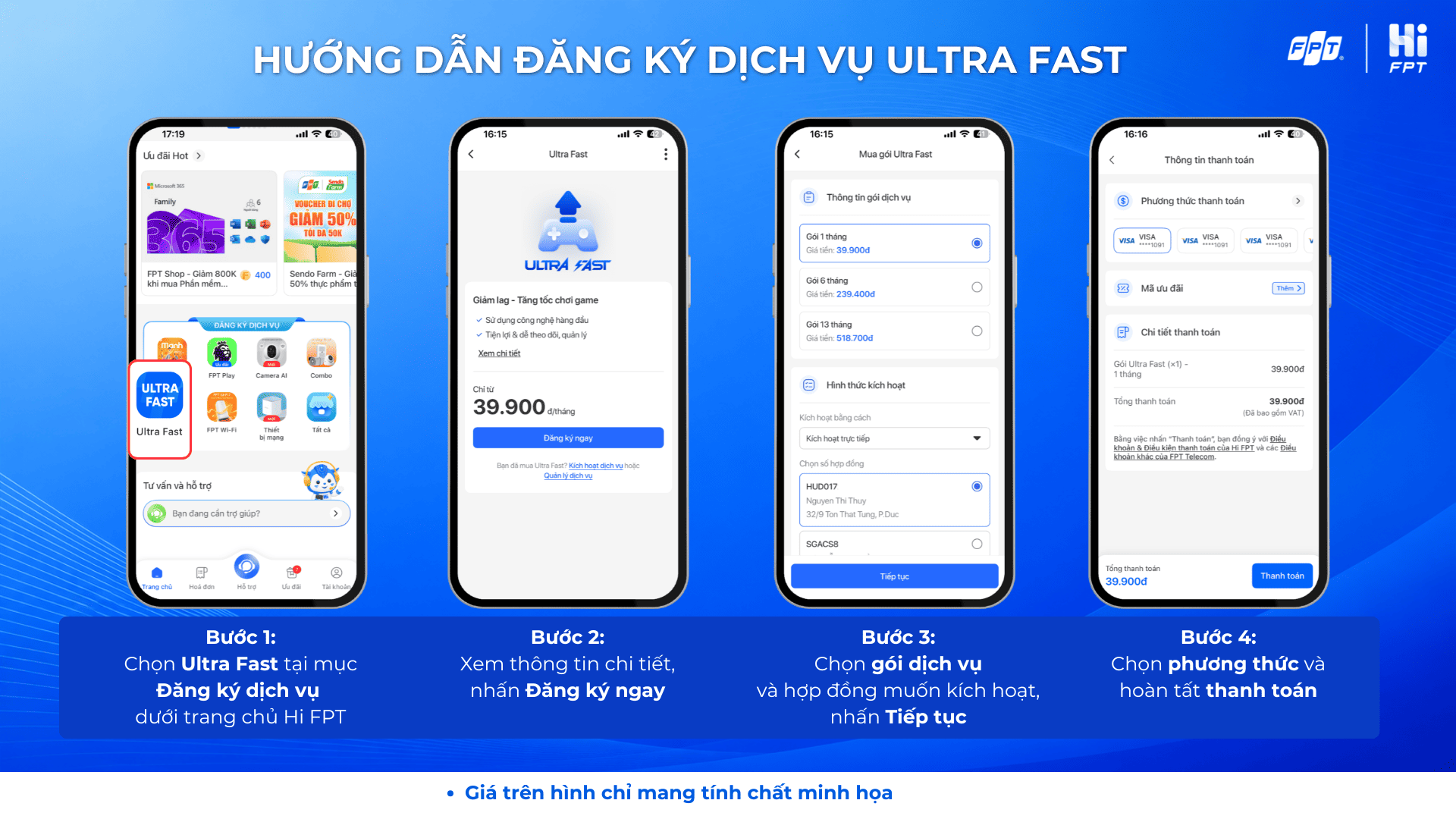 Đăng ký Ultra Fast