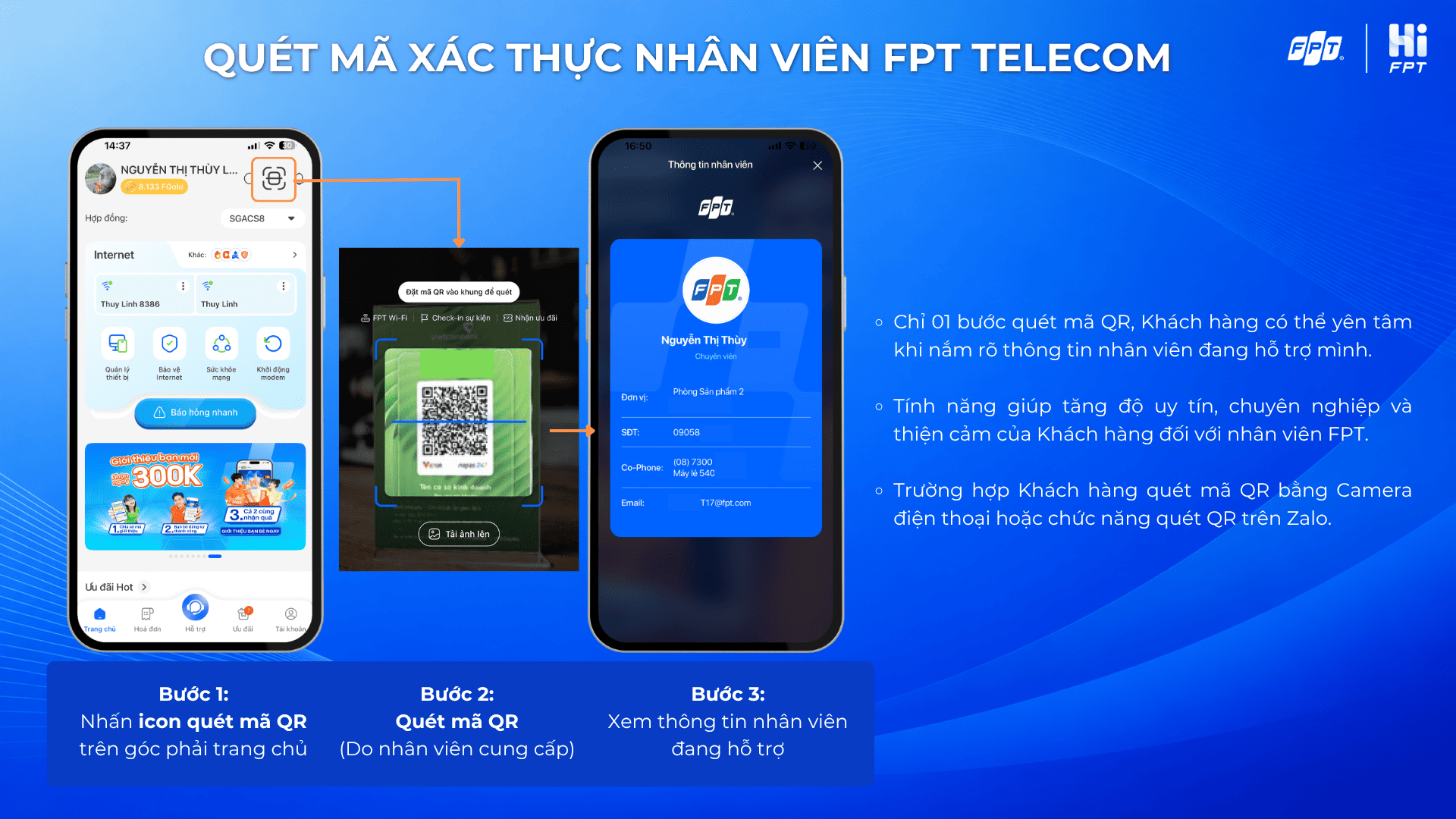 Xác thực danh tính nhân viên