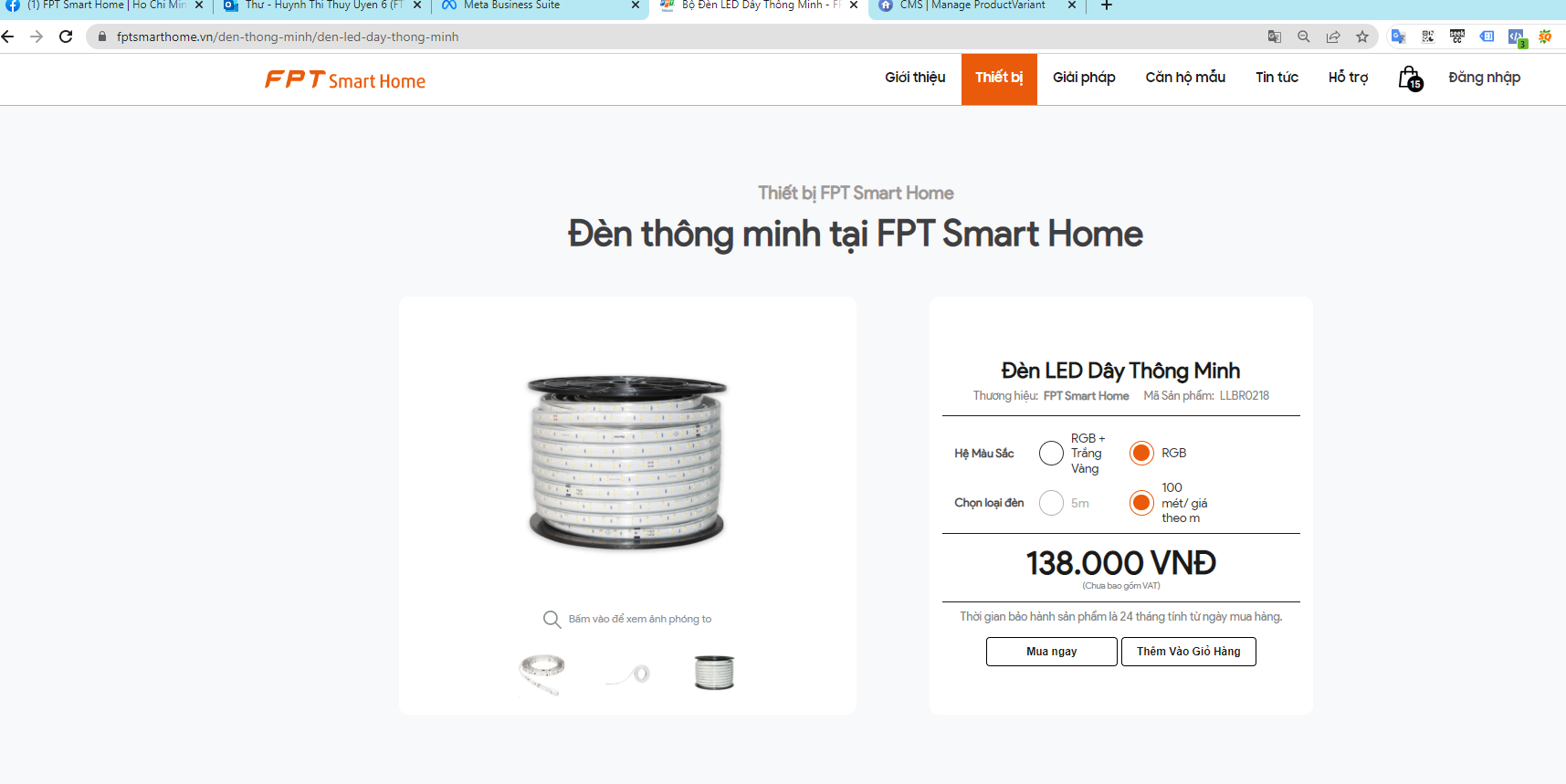 Đèn LED Bulb Thông Minh