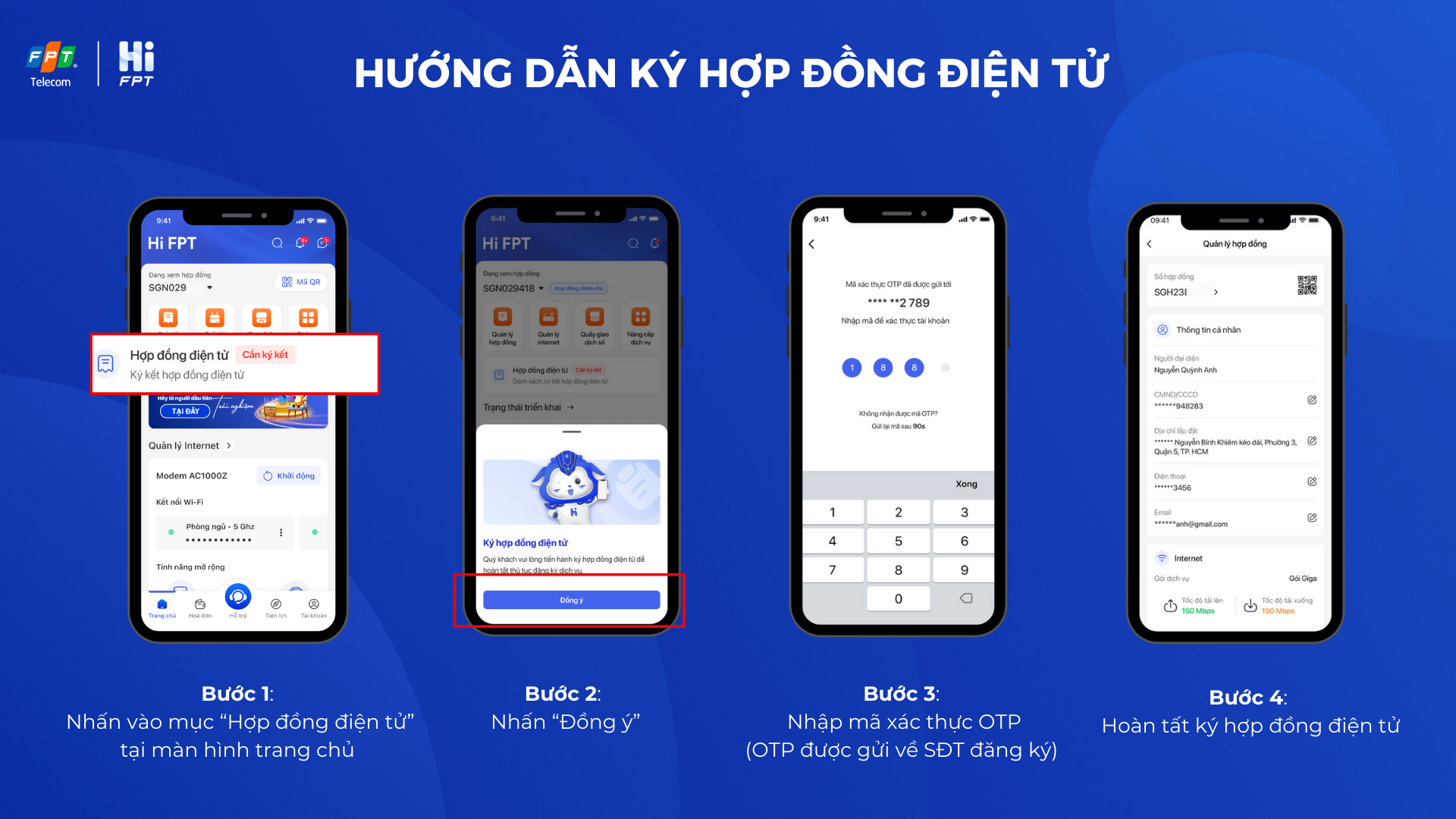 Hướng dẫn ký hợp dồng điện tử