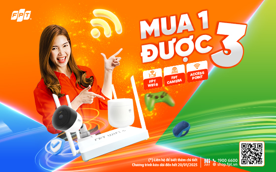 Kết nối không giới hạn với giải pháp Internet FPT '3 trong 1'