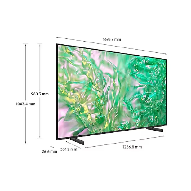 TV Samsung 75 inch Crystal UHD DU8000 4K Tizen OS