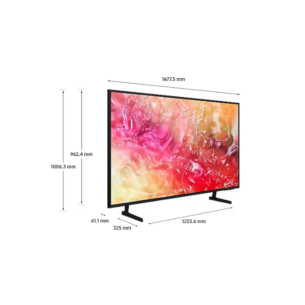 TV Samsung 75 inch Crystal UHD DU7000 4K Tizen OS Smart Tv