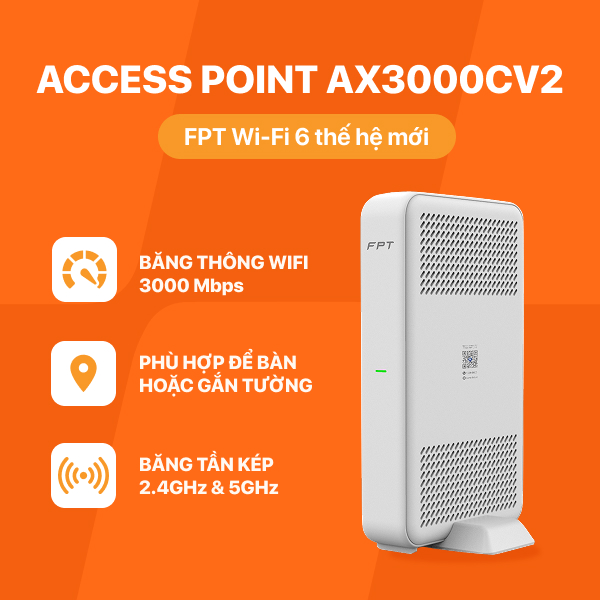 Thiết bị Access Point AX3000CV2