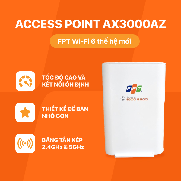 Thiết bị Access Point AX3000AZ