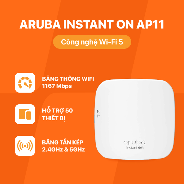 Thiết bị Aruba Instant On AP11