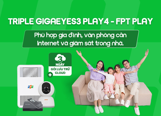 Triple GigaEyes3 Play4 - FPT Play