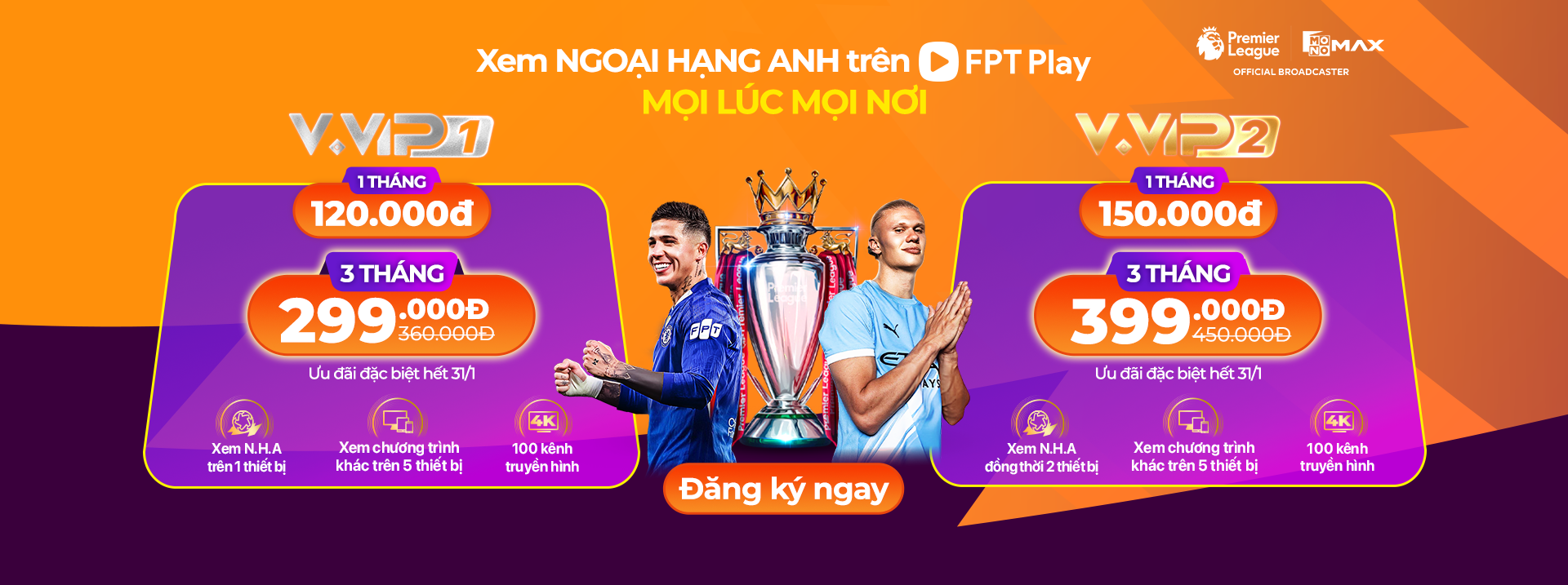 Ngoại hạng anh VVIP