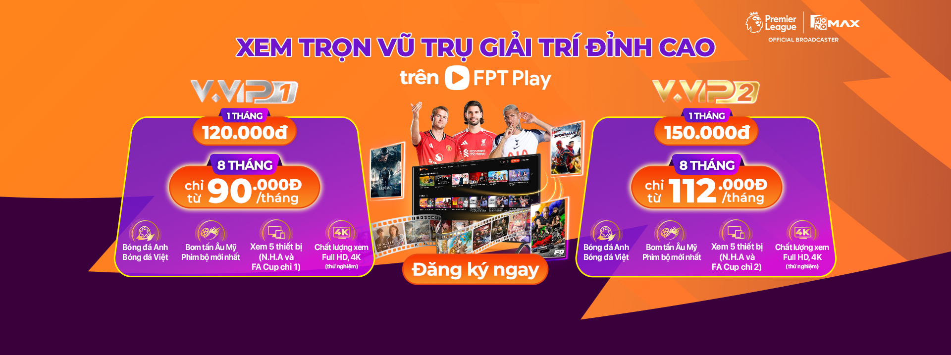 Ngoại hạng anh VVIP