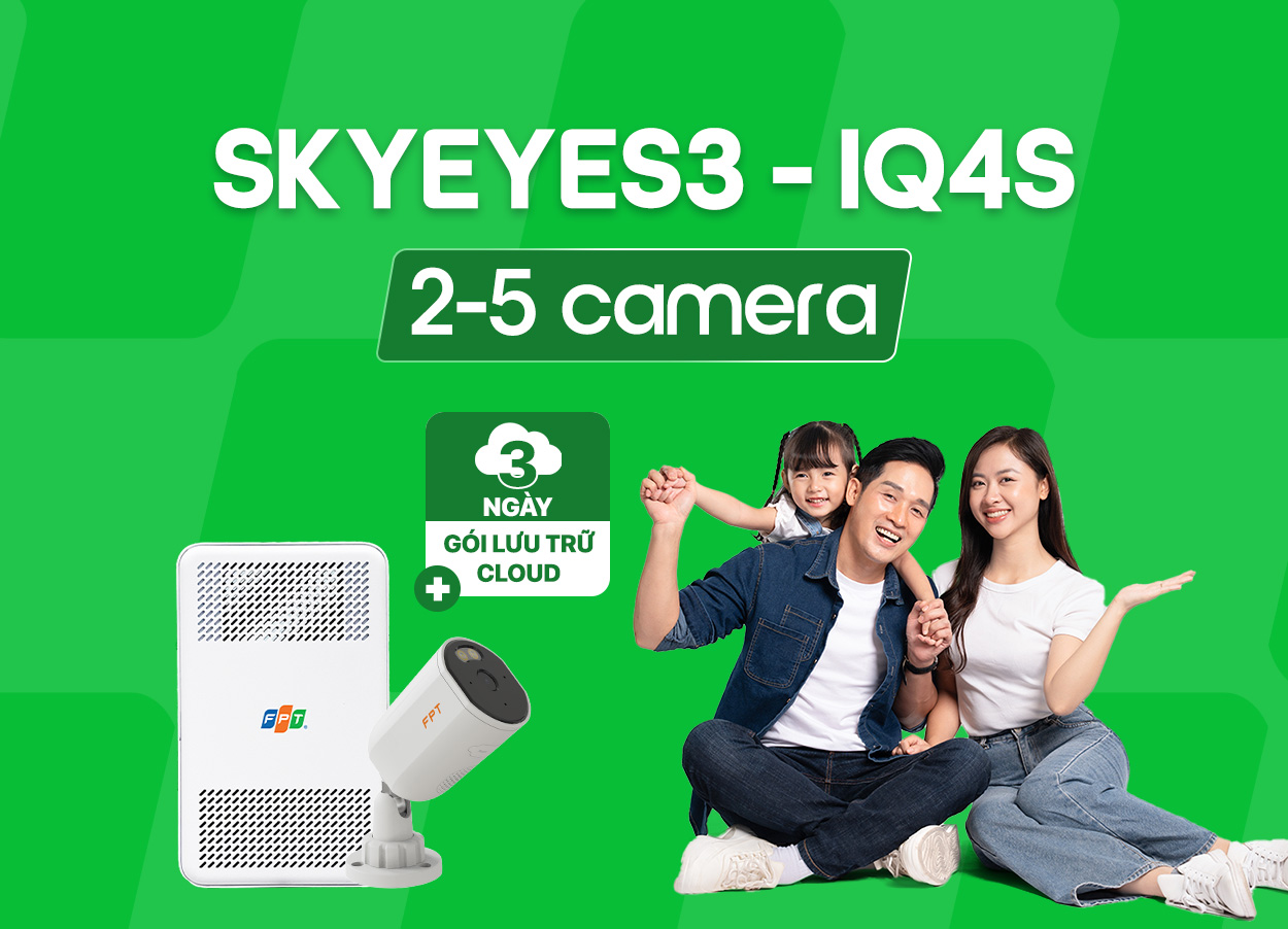 SkyEyes3 IQ4S ( 2 - 5 cam)