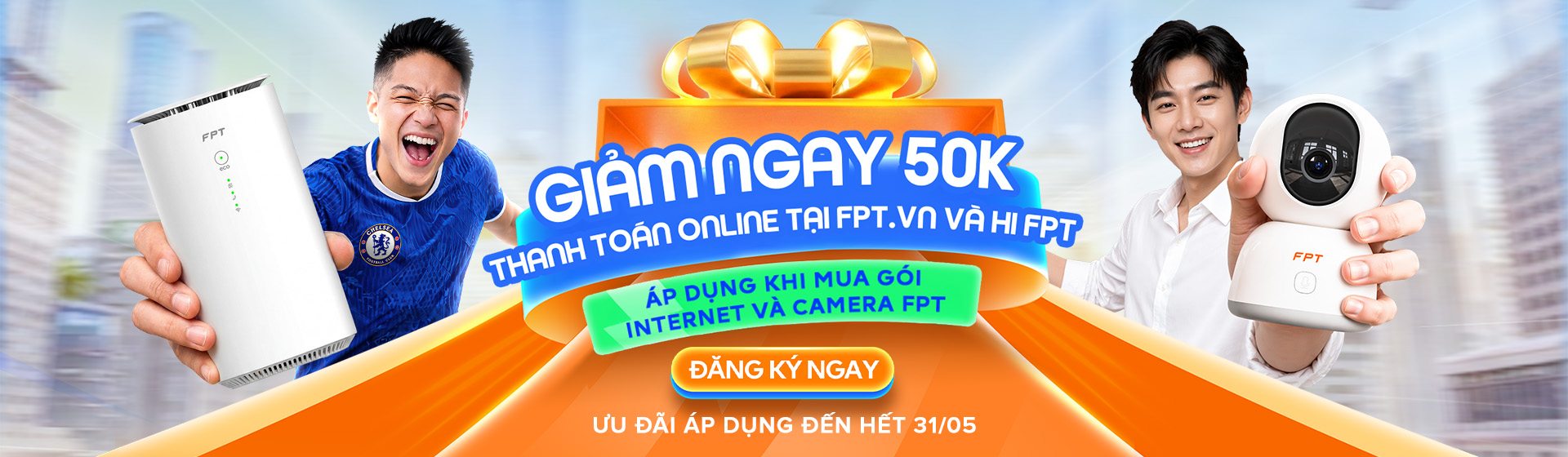 Ưu đãi đăng ký Internet FPT