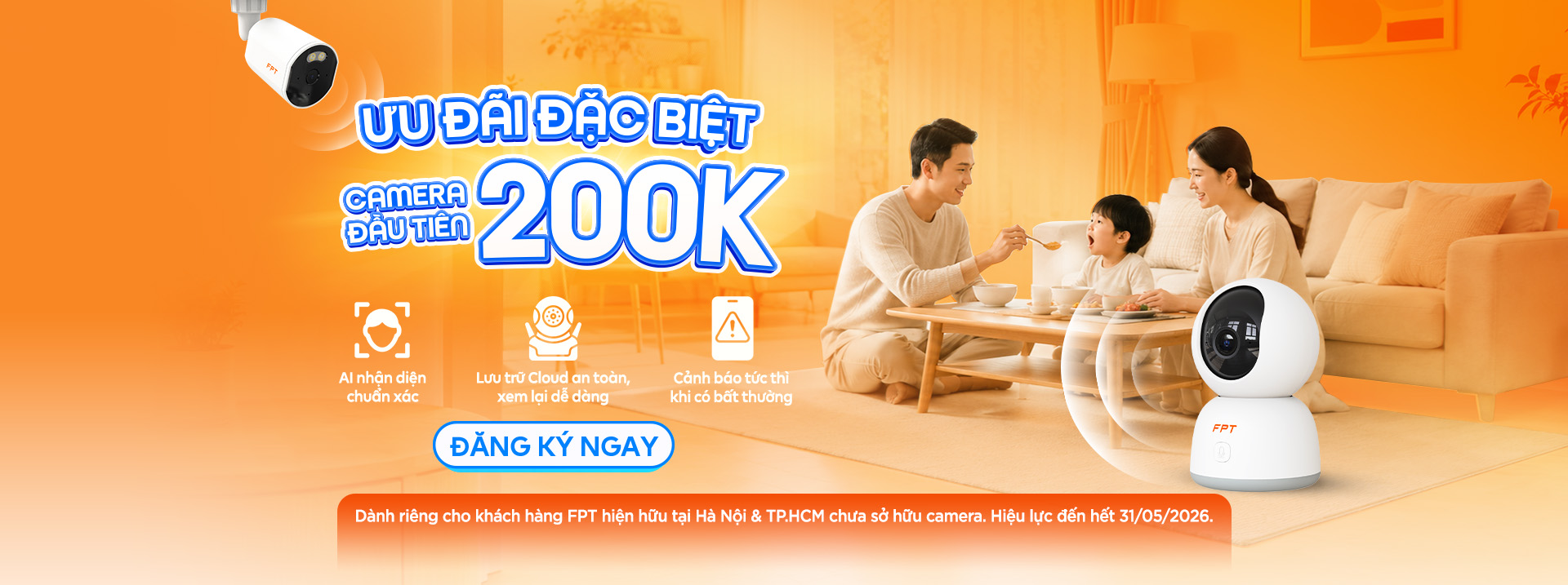 N&acirc;ng cấp camera 200k
