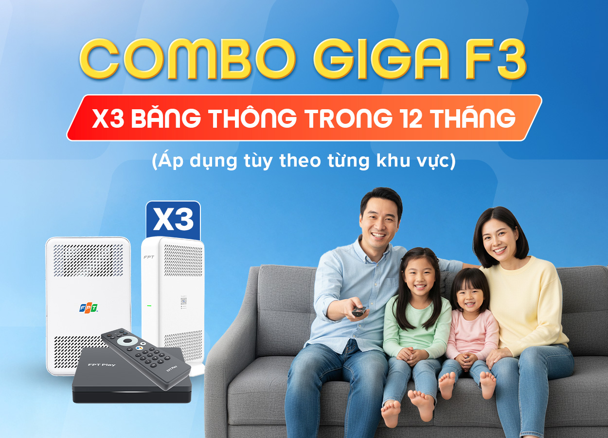 Internet Combo - Giga F3