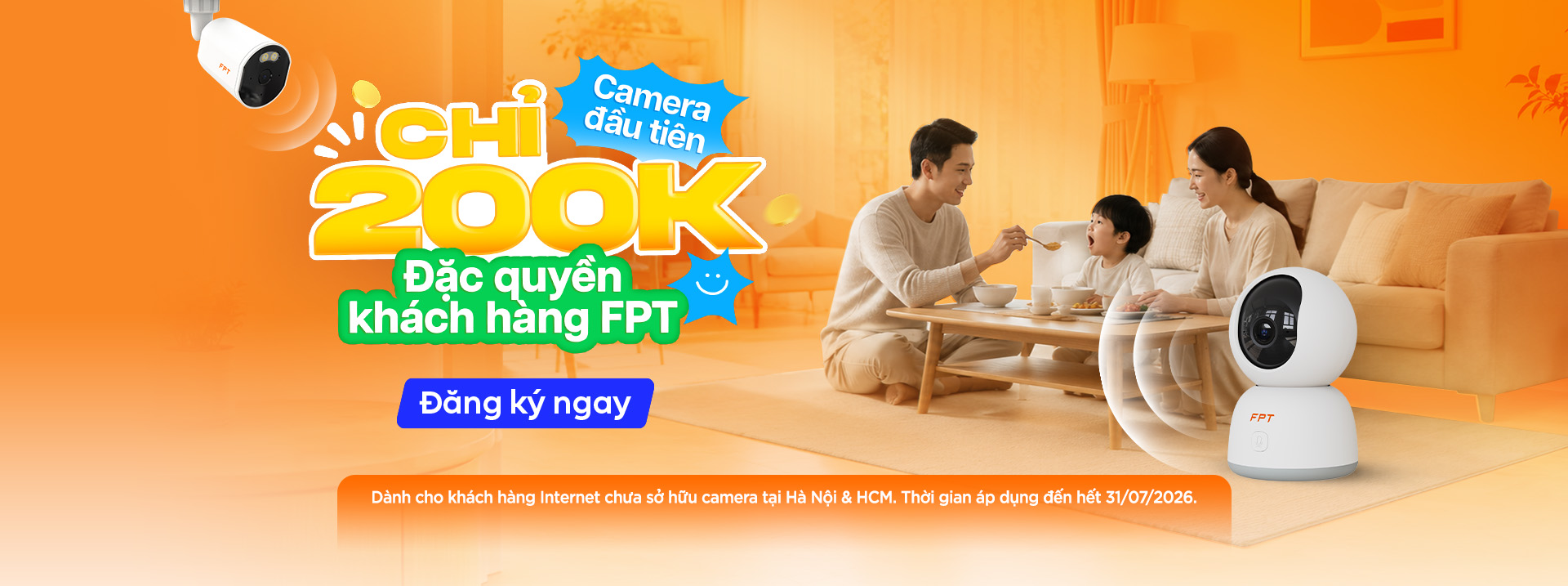 N&acirc;ng cấp camera 200k
