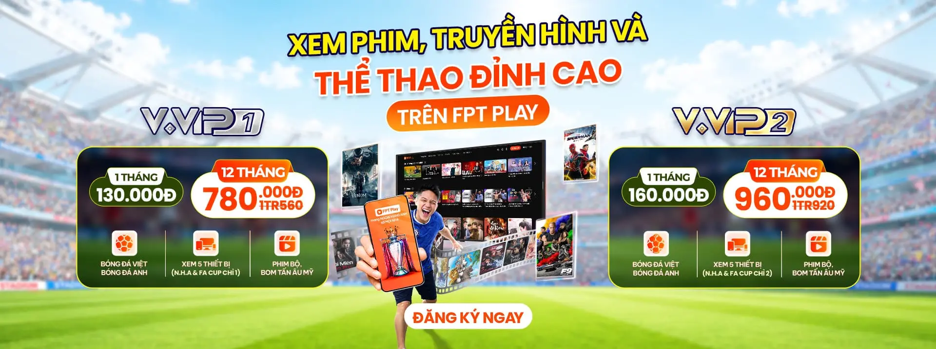 Ngoại hạng - tr&uacute;ng TV