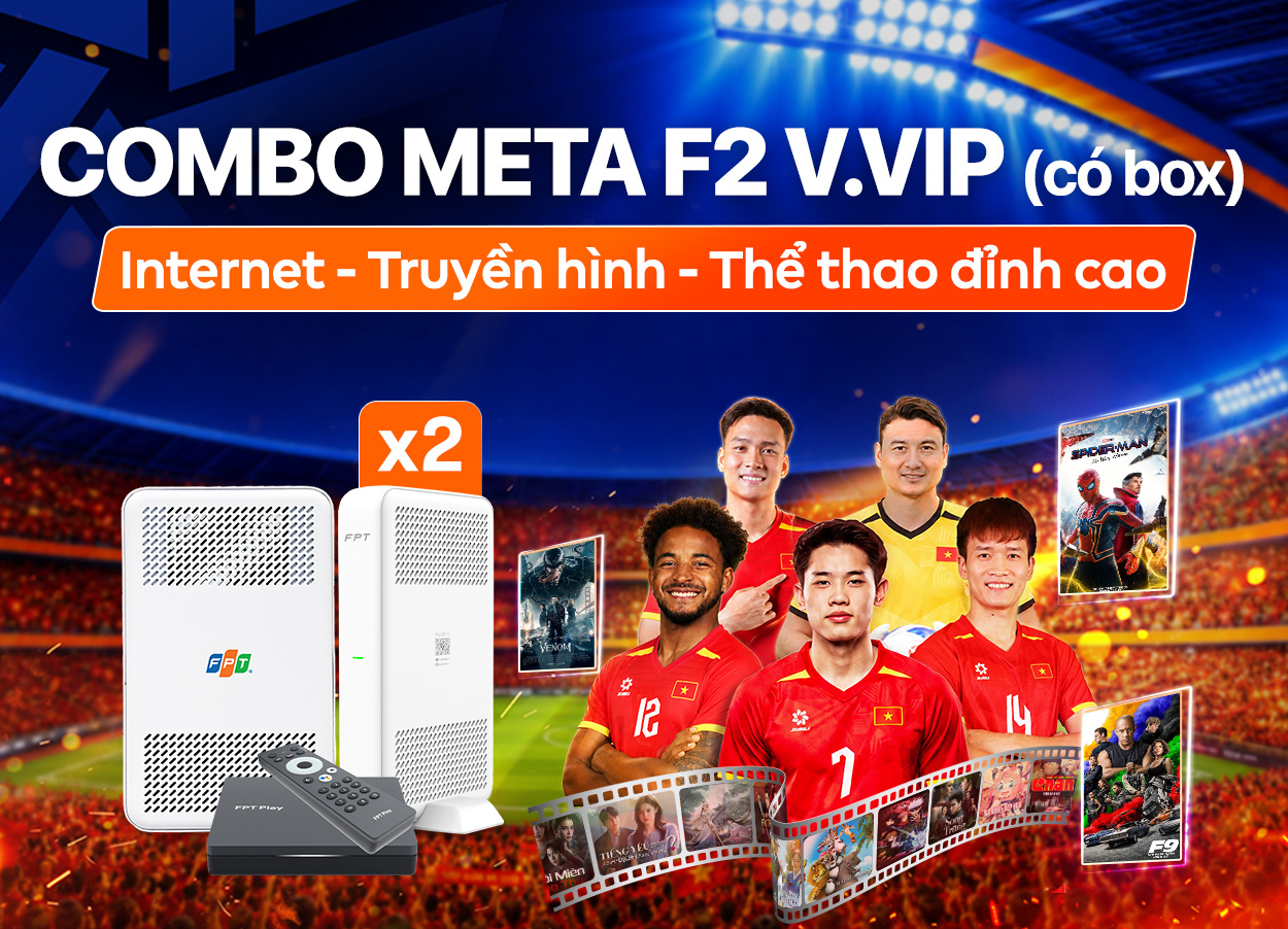 Combo Meta F2 V.VIP (c&oacute; box)