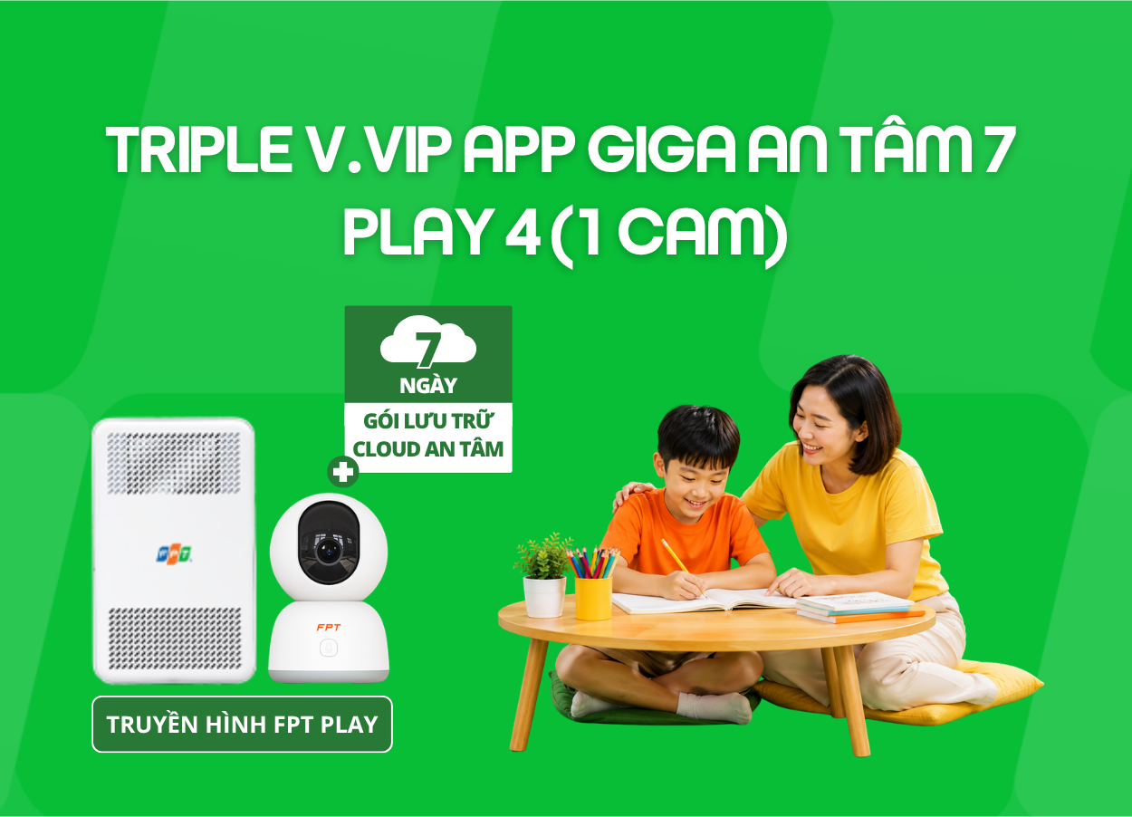 Triple V.VIP App Giga An T&acirc;m 7 - Play 4 ( 1 Cam)
