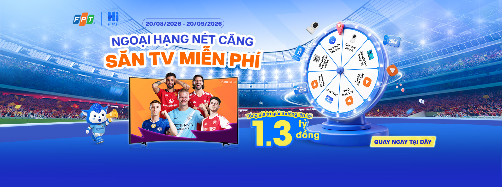 Banner Ngoại Hạng N&eacute;t Căng - Săn Tivi miễn ph&iacute;