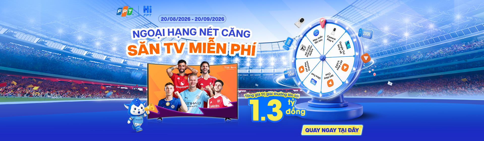 Chương tr&igrave;nh Ngoại Hạng N&eacute;t Căng - Săn Tivi miễn ph&iacute;