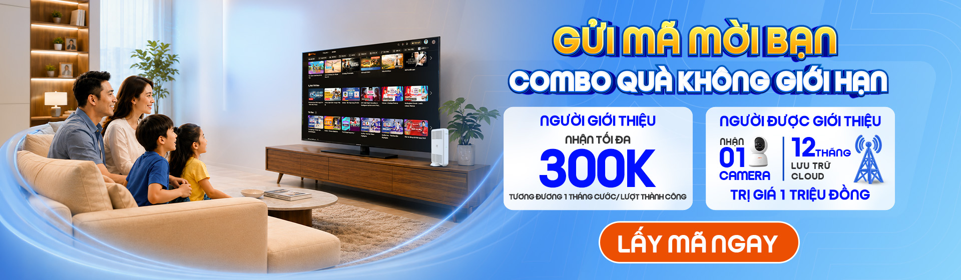 Ưu đ&atilde;i giới thiệu bạn b&egrave; lắp mạng FPT