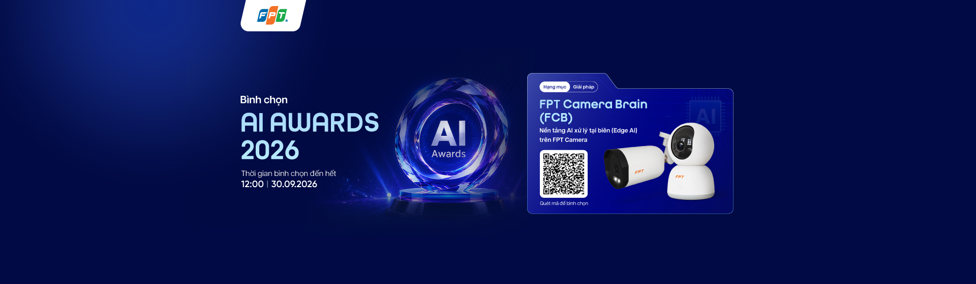 B&igrave;nh chọn FPT Camera AI
