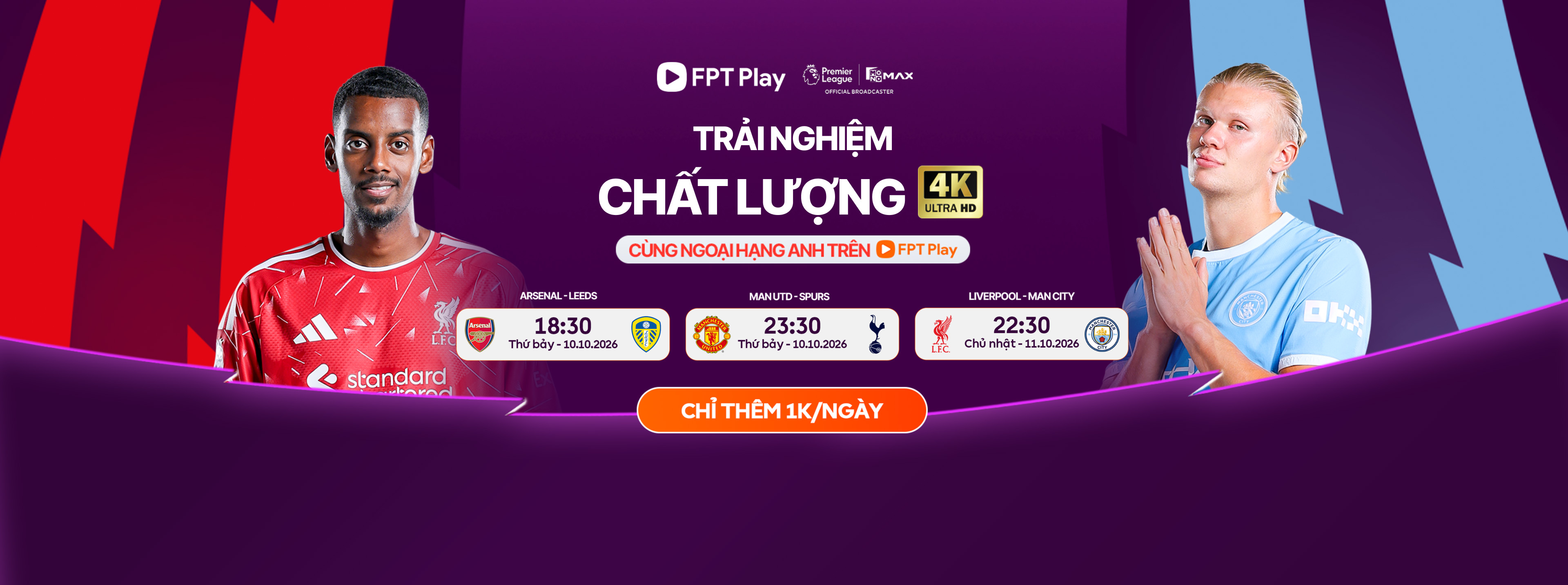 Lịch thi đấu Ngoại hạng Anh Premier League 2026-27